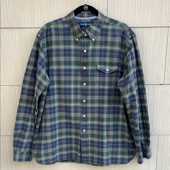 Ralph Lauren Other - Polo Ralph Lauren Men’s Plaid Button Downn Shirt Size XL